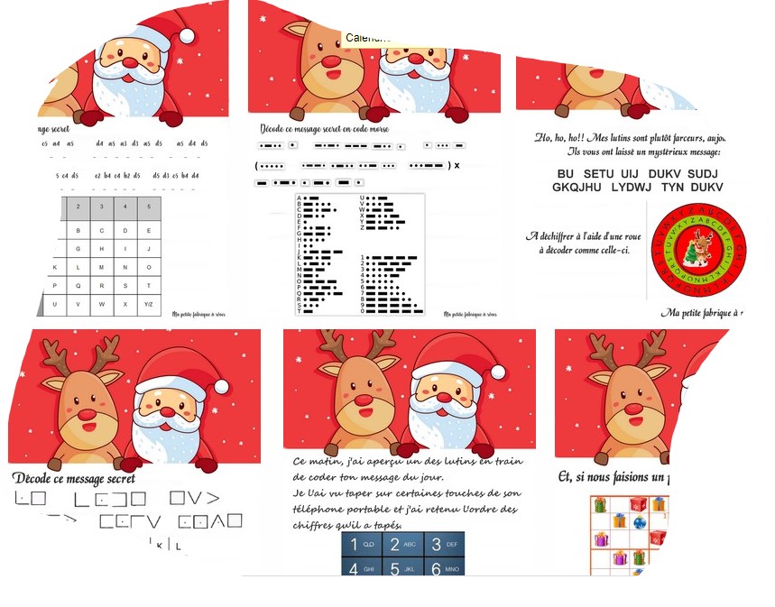 Calendrier de l'Avent façon escape game | BDRP